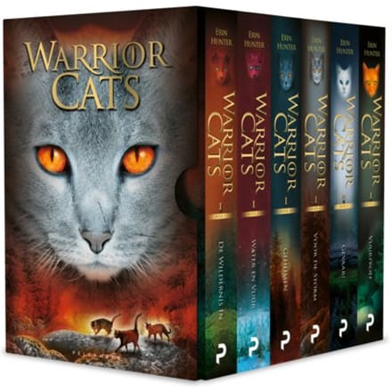 Cadeaubox Warrior Cats - 6 Delen Van Serie 1 - Pelkmans - Erin Hunter