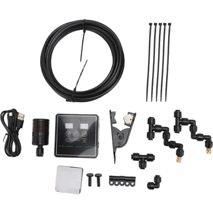 Reptielen Nevelsysteem met Timer Simuleert Regenval Slim Sproeisysteem met Omni Directioneel gray