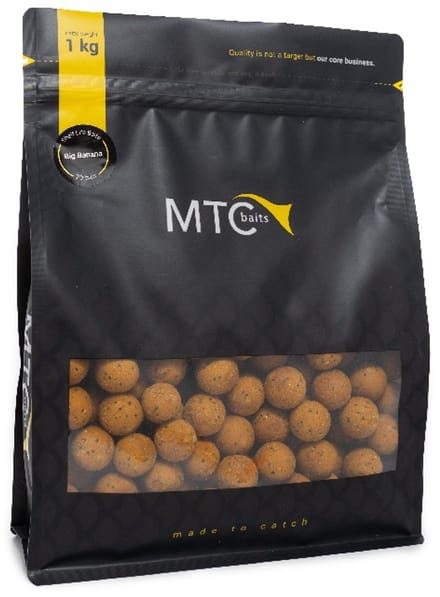 MTC Baits Big Banana - Boilies - 20 mm - 1 kg