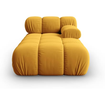 Modulair-chaise longue Tropea rechts velvet | Milo Casa