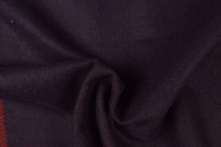 30 meter wol stof - Paars - 78% polyester - 22% wol