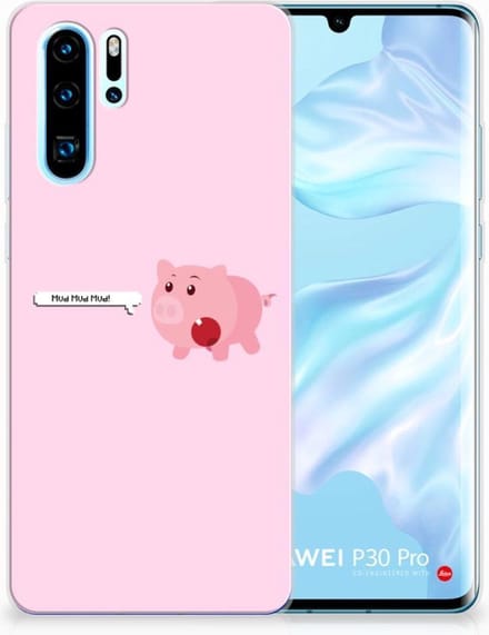 Huawei P30 Pro Telefoonhoesje met Naam Pig Mud