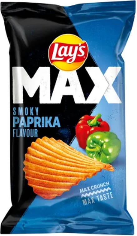 Lay's - Max - Smoky Paprika - 10 x 185 gram