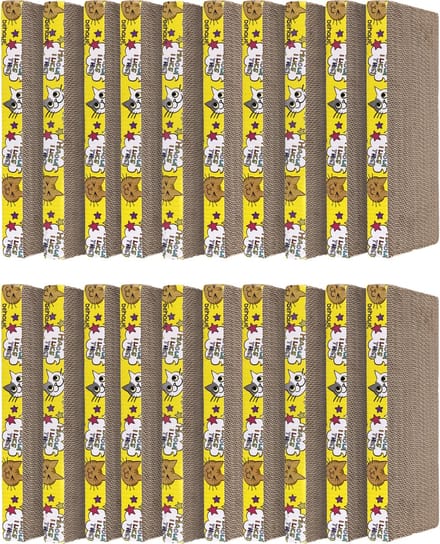 Behave Krabplank voor katten - Krabkarton - Krabmat - 20 Stuks