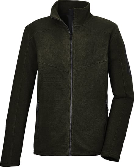 Killtec KOW 90 Men KNFTLC Jacket - fleecevest- heren - Groen - Maat M