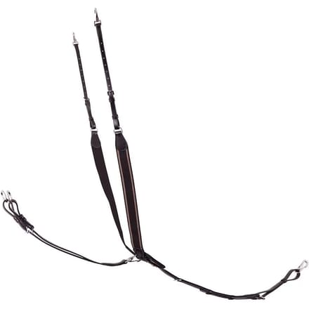 Elastische jachthalsband voor paarden met martingaal BR Equitation Taunton