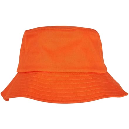 Urban Classics - Flexfit Cotton Twill Bucket hat / Vissershoed - Oranje