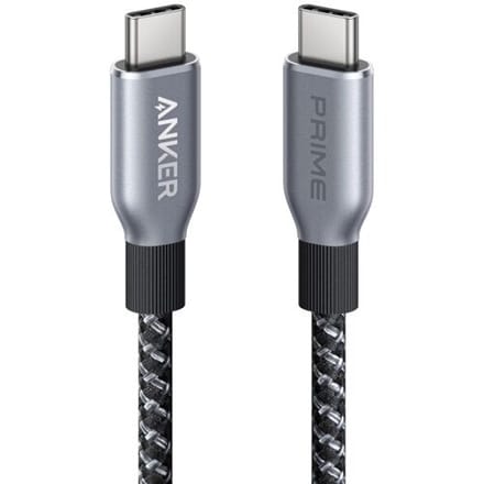 Anker Prime USB-C naar USB-C kabel (180 cm, 240 W, gerecycled vlechtwerk)