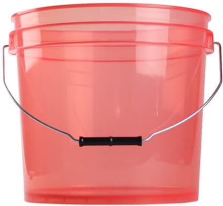 D-CON TRANSPARANT ROOD AUTO DETAILING WAS EMMER 3,5 GALLON 13L