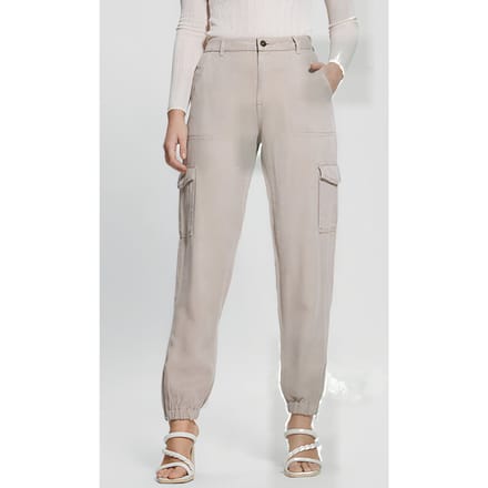 GUESS  Eco Es Bowie Cargo Chino Pasadena Stone Multi Größe: 24 | Cargohosen Outlet | Damen
