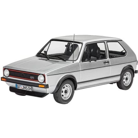 Revell Modelbouwpakket Auto - 07072 Volkswagen VW Golf 1 GTI Plastic - 1:24 - Modelbouw