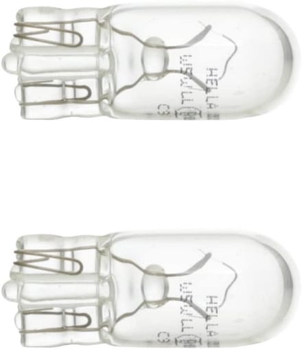 W5W Halogeen Gloeilampe - Long Life - 12V - 5W - 2 Stuks