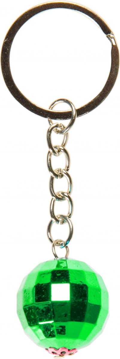 Lg-imports Sleutelhanger Discobal 2 Cm Groen