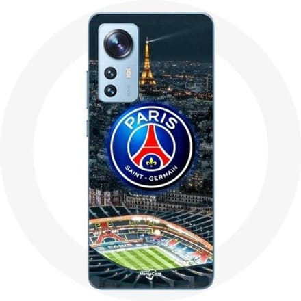 Case Xiaomi 12X psg-logo stadionnacht Eiffeltoren
