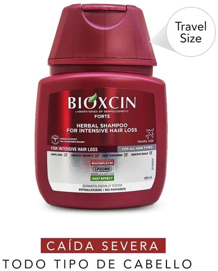 Bioxsine / Bioxcin Forte shampoo - reisverpakking - 100ml - haaruitval