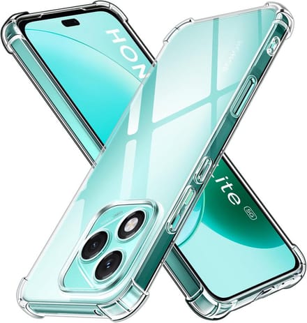 Hoesje geschikt voor Honor 400 Lite 5G backcover Shockproof siliconen Transparant