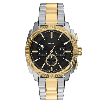 FOSSIL FS6159 Mannen Horloge 44 mm - Goudkleurig/Zilverkleurig