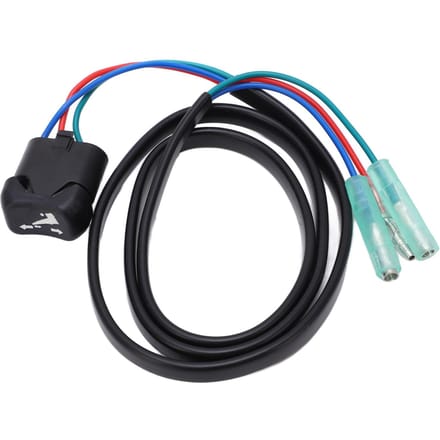 Trim- en Tilt-schakelaar 37850 90J00 ABS Vervanging voor Suzuki Buitenboordmotor Afstandsbedieningskast black