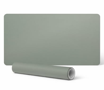 Gaming muis- en toetsenbordmat, grijsgroen, 90x45 cm