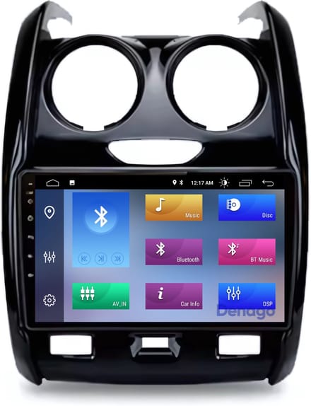 CarPlay autoradio geschikt voor Dacia Duster | 2013 t/m 2017 | Android 13 | Draadloos Apple CarPlay & Android Auto | 2GB + 32GB | QuadCore processor | Denago DNG-A32 | 2025 model | 2013 2014 2015 2016 2017 | Bluetooth & Wifi