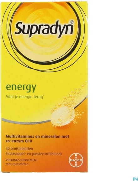 Supradyn Energy Bruistabletten 30 Cfr 4314274