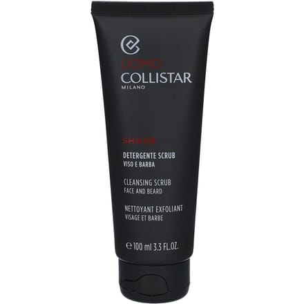 Collistar Uomo Face and Beard Cleansing Scrub - 100 ml