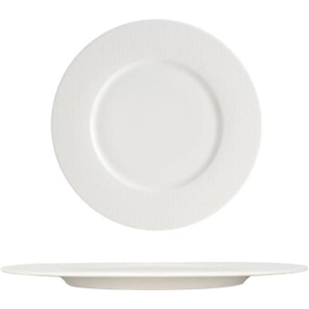 Bonna Dessertbord - Patch Neat - Porselein - 16 cm - set van 6