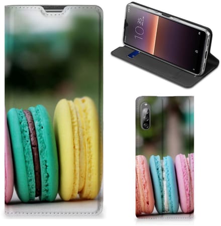 Sony Xperia L4 Flip Style Cover Macarons