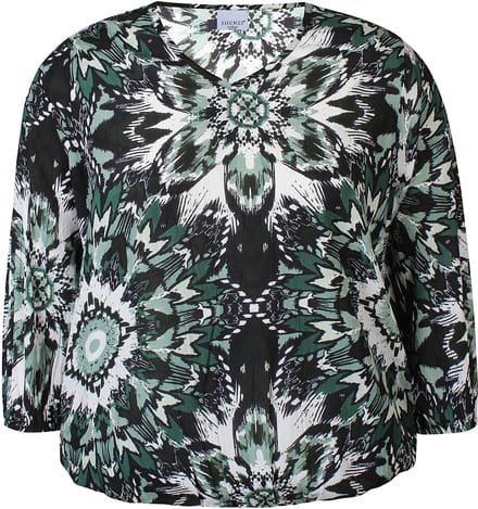 Zhenzi -Anais 1201-Blouse 3/4 Clary Sage maat S=42/44