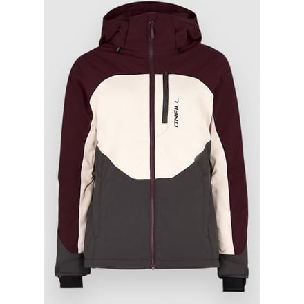 O´neill Carbonite Jas Beige,Rood XS Vrouw