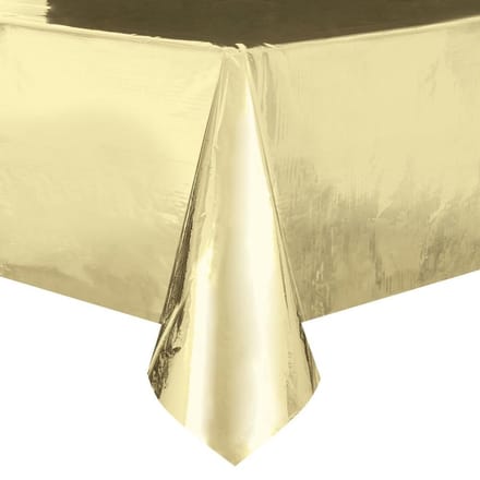 Tafelkleed goud 137x274 cm