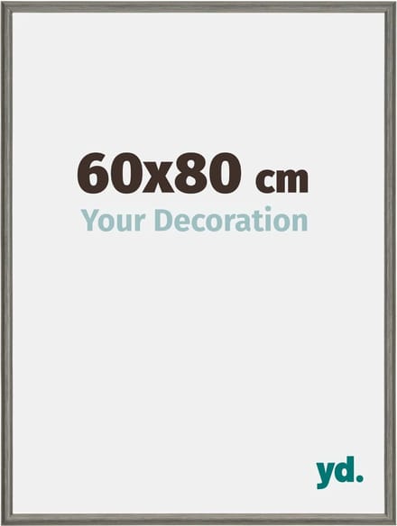 Your Decoration - Fotolijst 60x80 cm - Aluminium - Mercury Structuur - New York