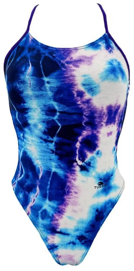 Turbo Sirene Cosmic Cascade Zwemkleding Blauw S Vrouw