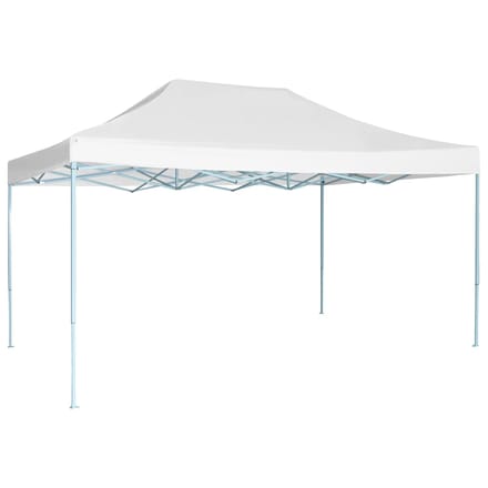 vidaXL - Partytent - inklapbaar - 3x4,5 - m - wit