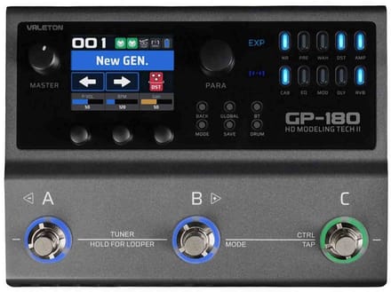 Valeton GP-180 Multi-Effects Processor Multi-Effectpedaal