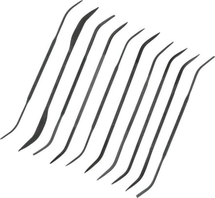 Model Craft Vijlenset - PFL6003 Medium Cut Double Ended Riffler Files Set (10pc) Gereedschap