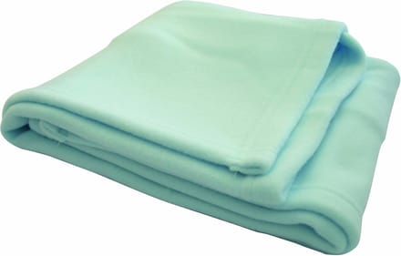 Fleece deken voor kinderwagen 65x80 cm beige