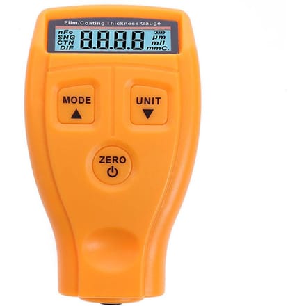 Verfdiktemeter Laagdiktemeter Verfdieptemeter met LCD-scherm met achtergrondverlichting oranje