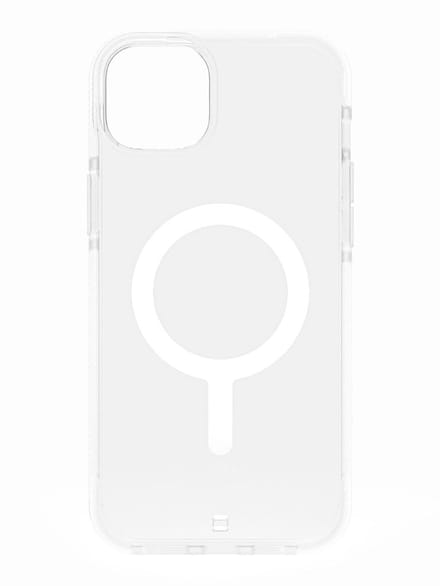BodyGuardz Ace Pro MagSafe hoesje iPhone 15 Plus – Ingebouwde MagSafe ring – Antislip grip – Behandeld tegen microbiële groei - Transparant