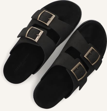 STEFANO LAURAN 26006 Slippers - Heren - Zwart - Maat 45
