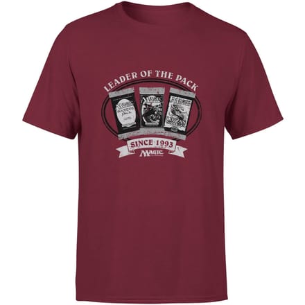 Magic the Gathering Leader Of The Pack Men's T-Shirt - Bordeaux - M