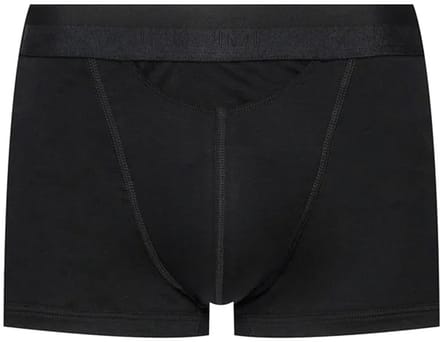 HOM - HO1 Boxer Brief (1pack) - Heren boxer met horizontale gulp - Black - Maat M