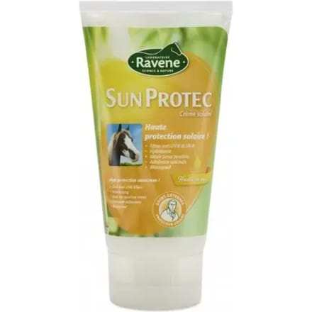 Zonnebrandcrème voor paarden Ravene Sun Protec
