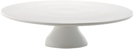 Taartstandaard - Serveerschaal Cake - Taarten Presenteren - Brede Stabiele Voet - 33cm Diameter - Wit