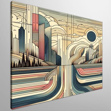 Kunstprint | Wanddecoratie | Canvas | 100 × 100 cm
