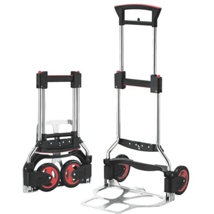 Inklapbare professionele steekwagen RuXXac-cart Executive - rvs - draagvermogen 125 kg
