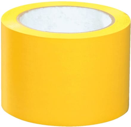 Ampere Traffic vloertape Standard - geel | 7,5 cm breed