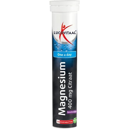 Lucovitaal Magnesiumcitraat 400 mg 20 Bruistabletten