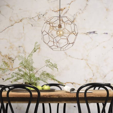 it's about RoMi Hanglamp Marrakesh - Koper - Ø34cm - Modern,Luxe - Hanglampen Eetkamer, Slaapkamer, Woonkamer
