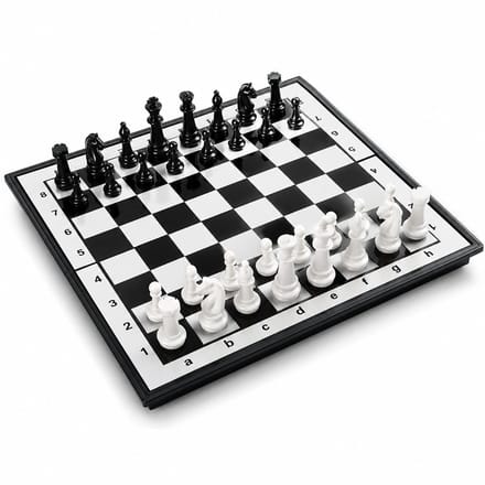 BOTC Magnetisch Schaakbord met Schaakstukken - Opklapbaar - Schaakspel - Schaakset - Chess Set